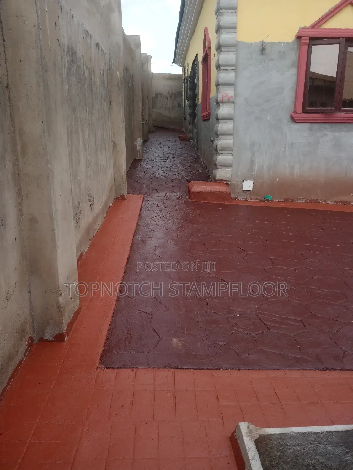 Original Polish Concrete Stamp Floor