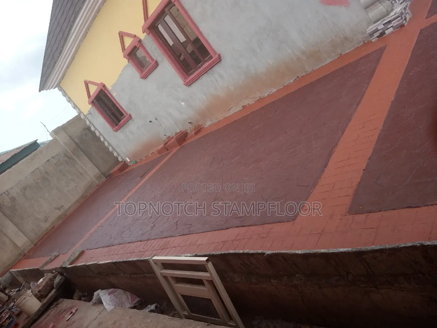Original Polish Concrete Stamp Floor