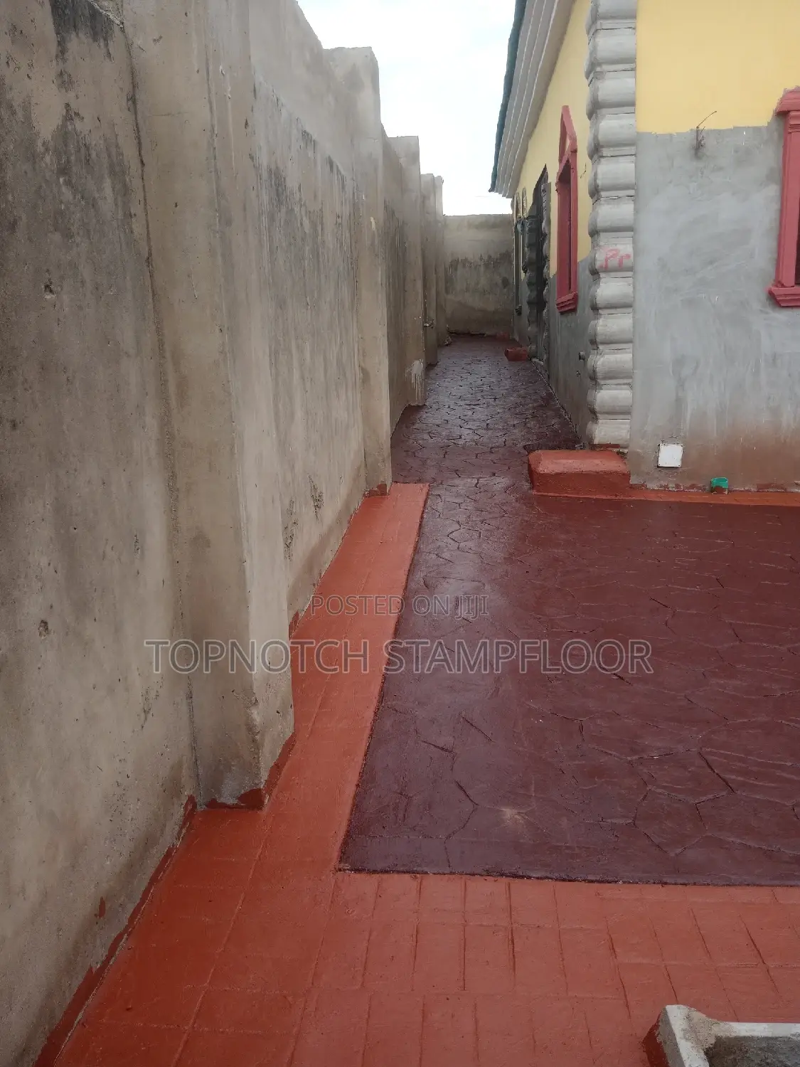 Original Polish Concrete Stamp Floor