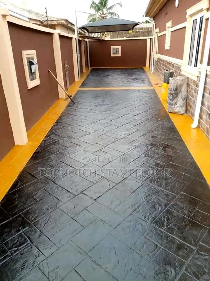 Concrete Floor Finishing Idea