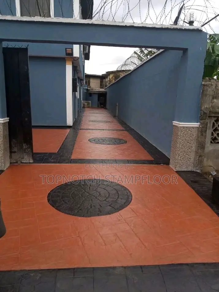 Concrete Floor Finishing Idea