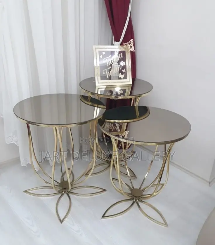 Stainless Framed Coffee Table