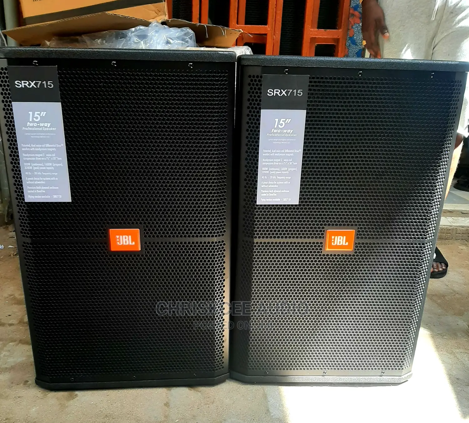 JBL SRX715 Single 15inches Professional Speaker -Pair