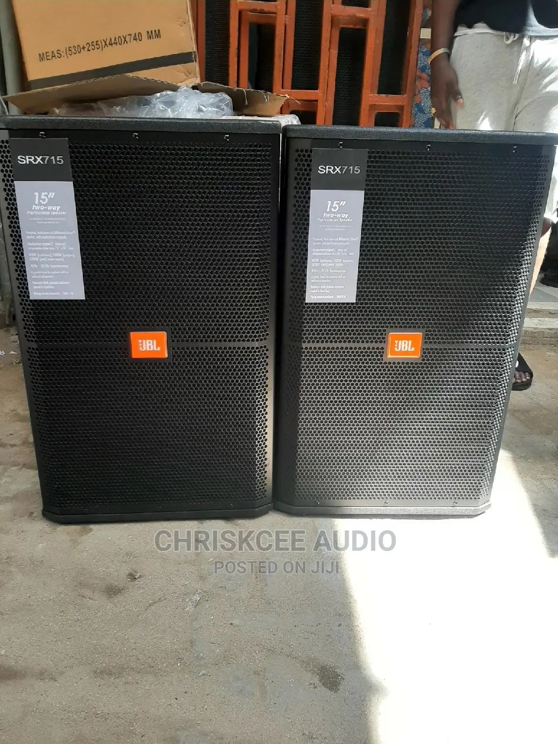 JBL SRX715 Single 15inches Professional Speaker -Pair