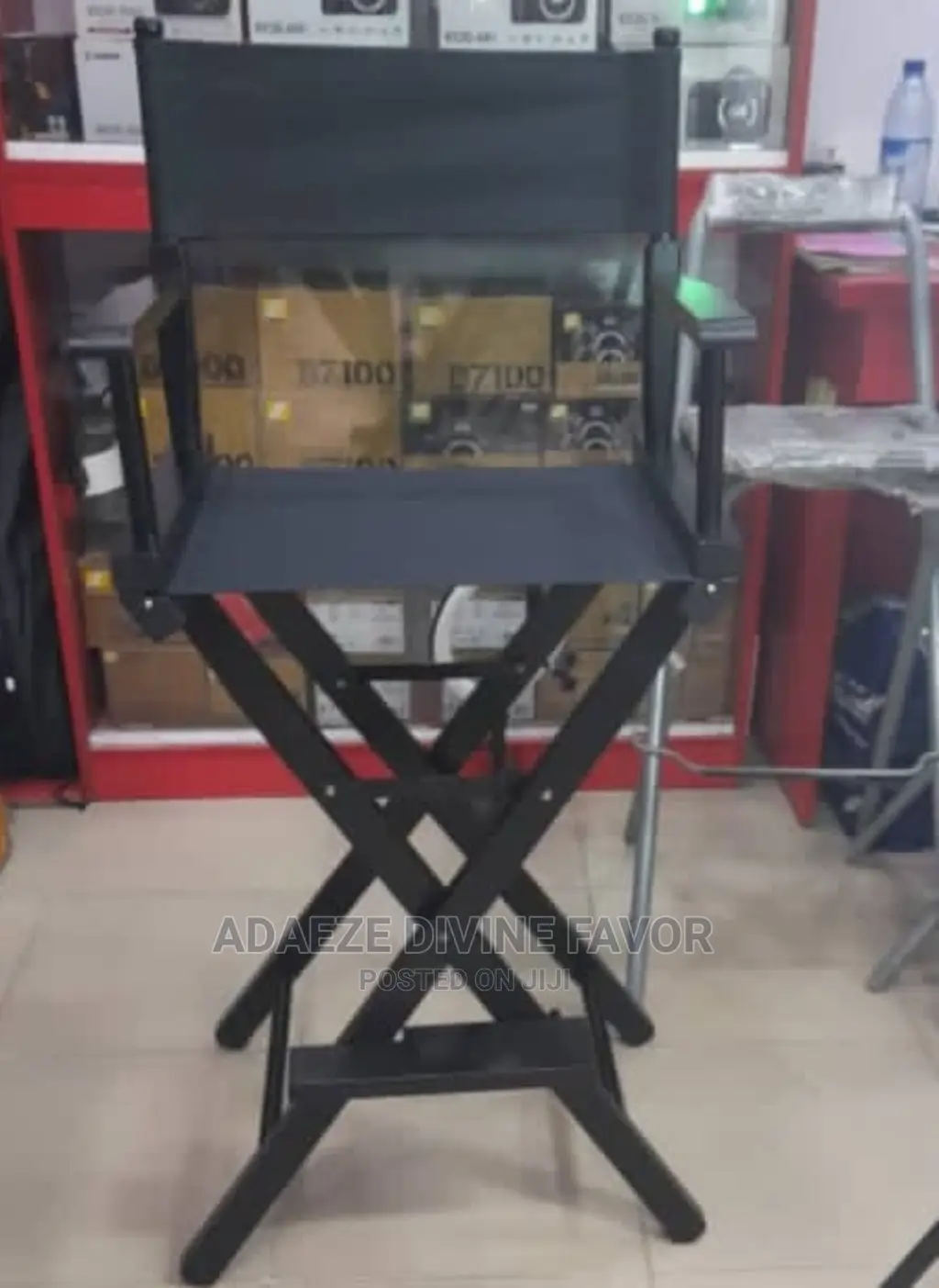 Wooden Make-Up Chair