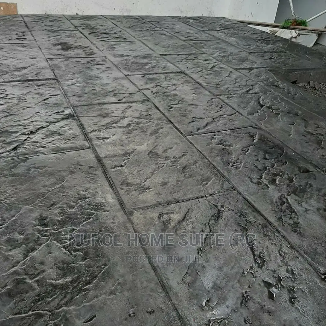 Stamped Concrete Floor