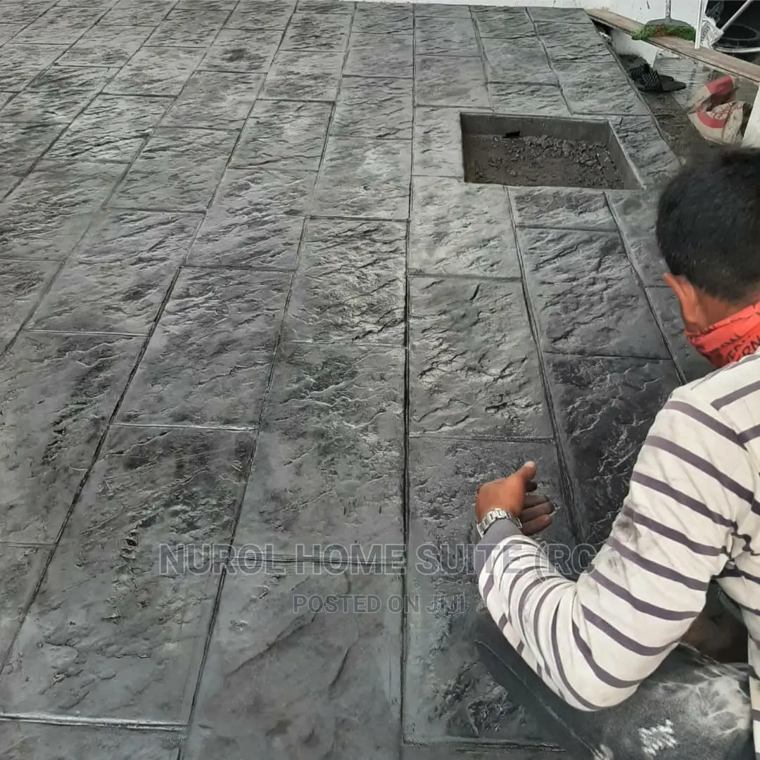 Stamped Concrete Floor