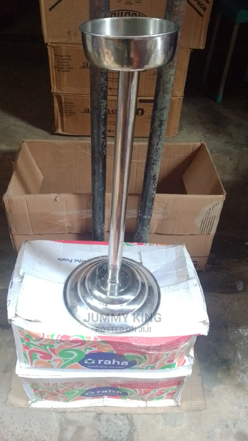 Champagne and Ice Bucket With Standing Stainkess Steel