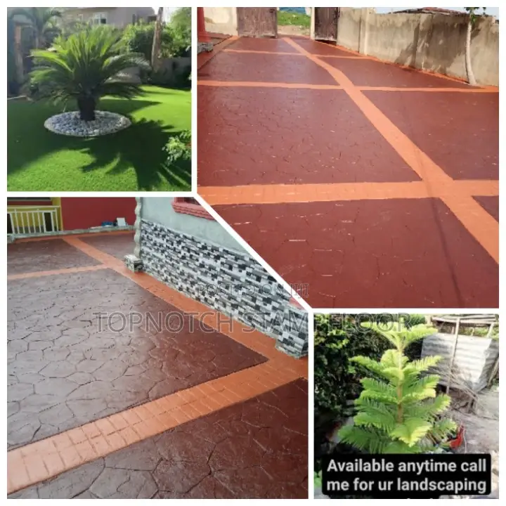 Landscaping Ideas for Home Concrete Floor