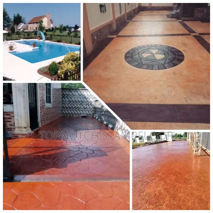 Best Modern Floor-Design Concrete Stamp Floor