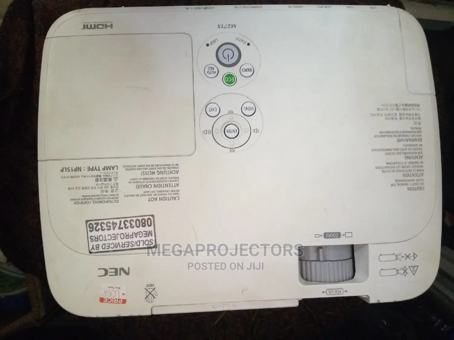 Clean NEC Projector for Sale