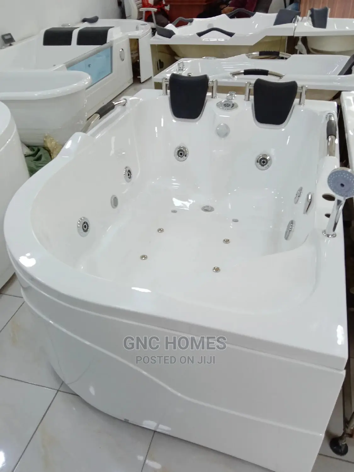 Quality Product Double Head Jacuzzi Tub  England