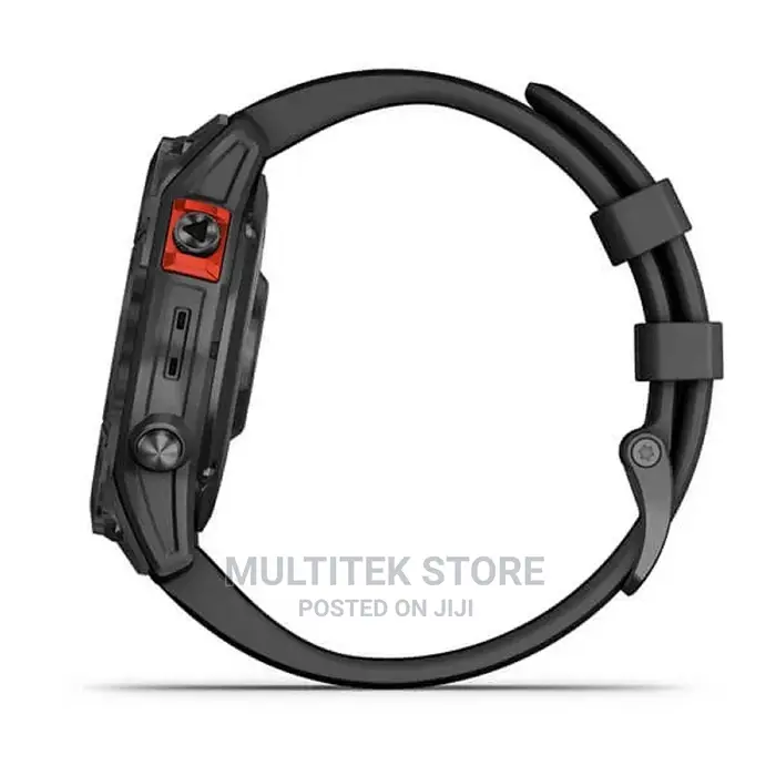 Garmin Fenix 7, Solar Edition - Slate Grey With Black Band