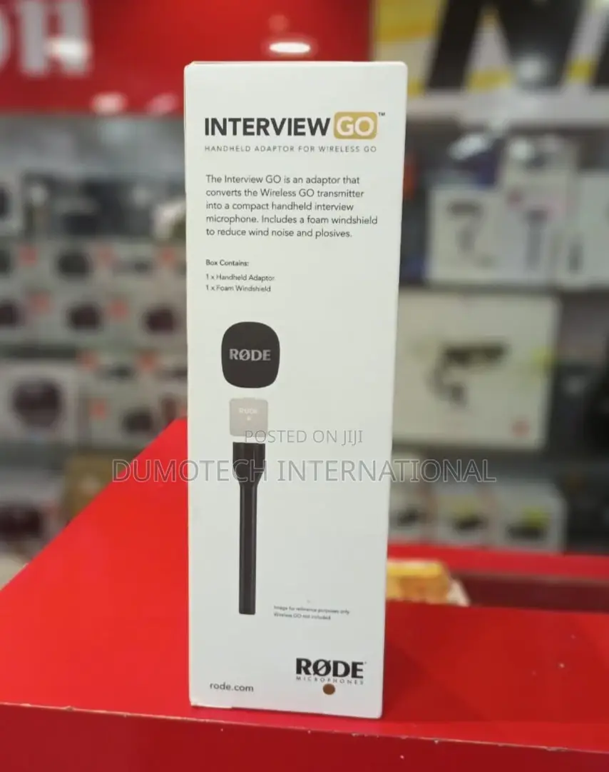 RODE Interview GO Hand-Held