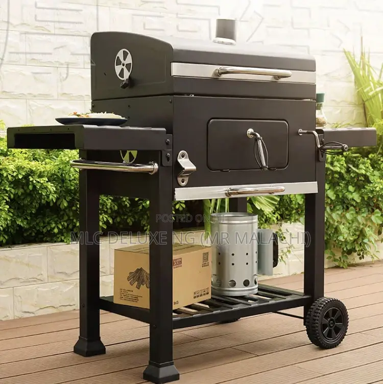 ADJUSTABLE Charcoal BBQ Griller/Outdoor Barbecue Grill