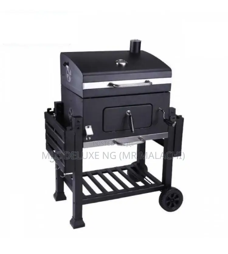 Outdoor Charcoal BBQ Griller/Adjustable Charcoal Barbecue