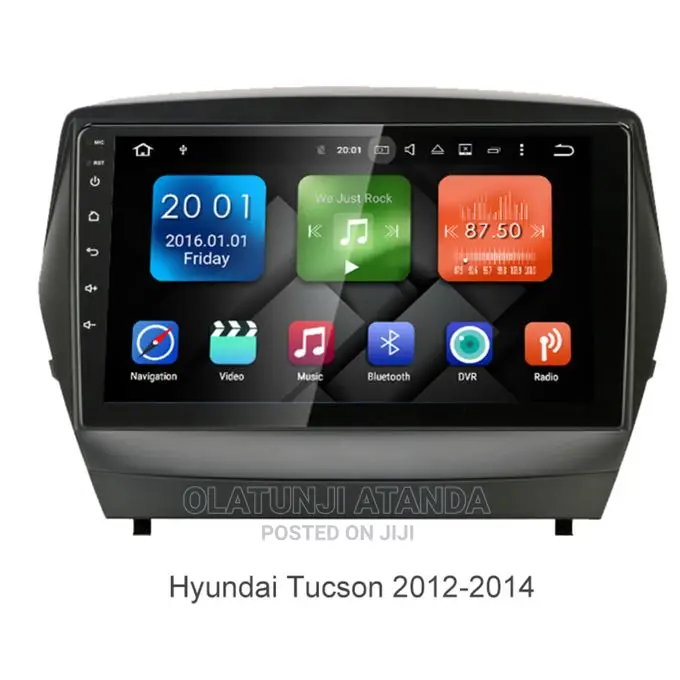 Hyundai Tuscon IX35 2012-2014 Android Playr,Navigatn+Rse Cam