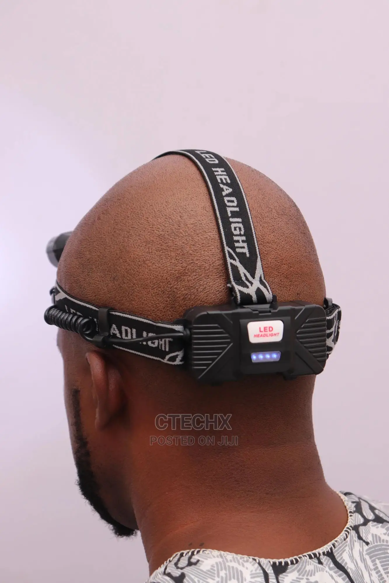 Water Resistant Super Bright LED Headlamp 5000lm - 3X T6, 2X