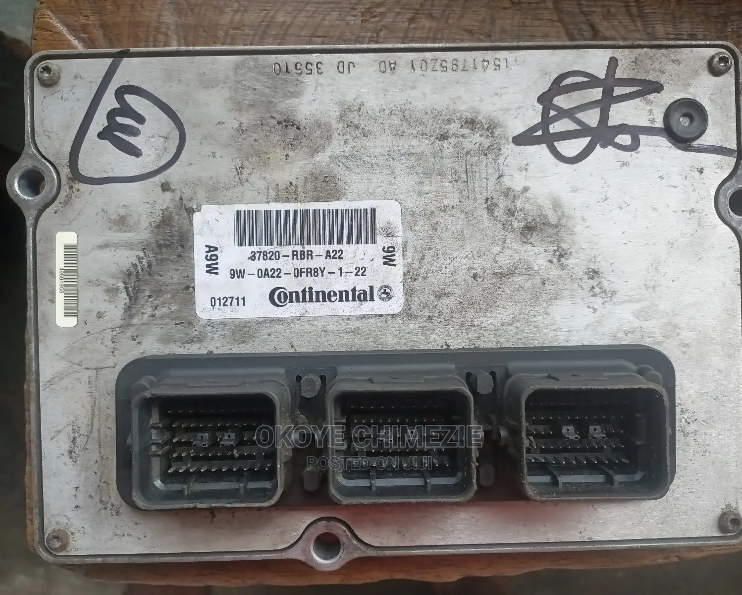 2010/2011 Honda Crosstout Engine Control - (37820-RBR-A23)