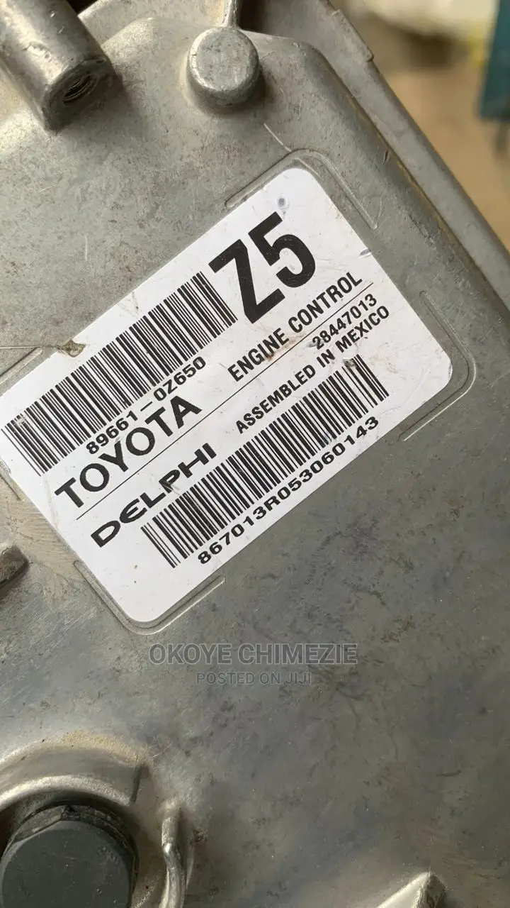 Toyota Corolla 2014 Model Brain Box