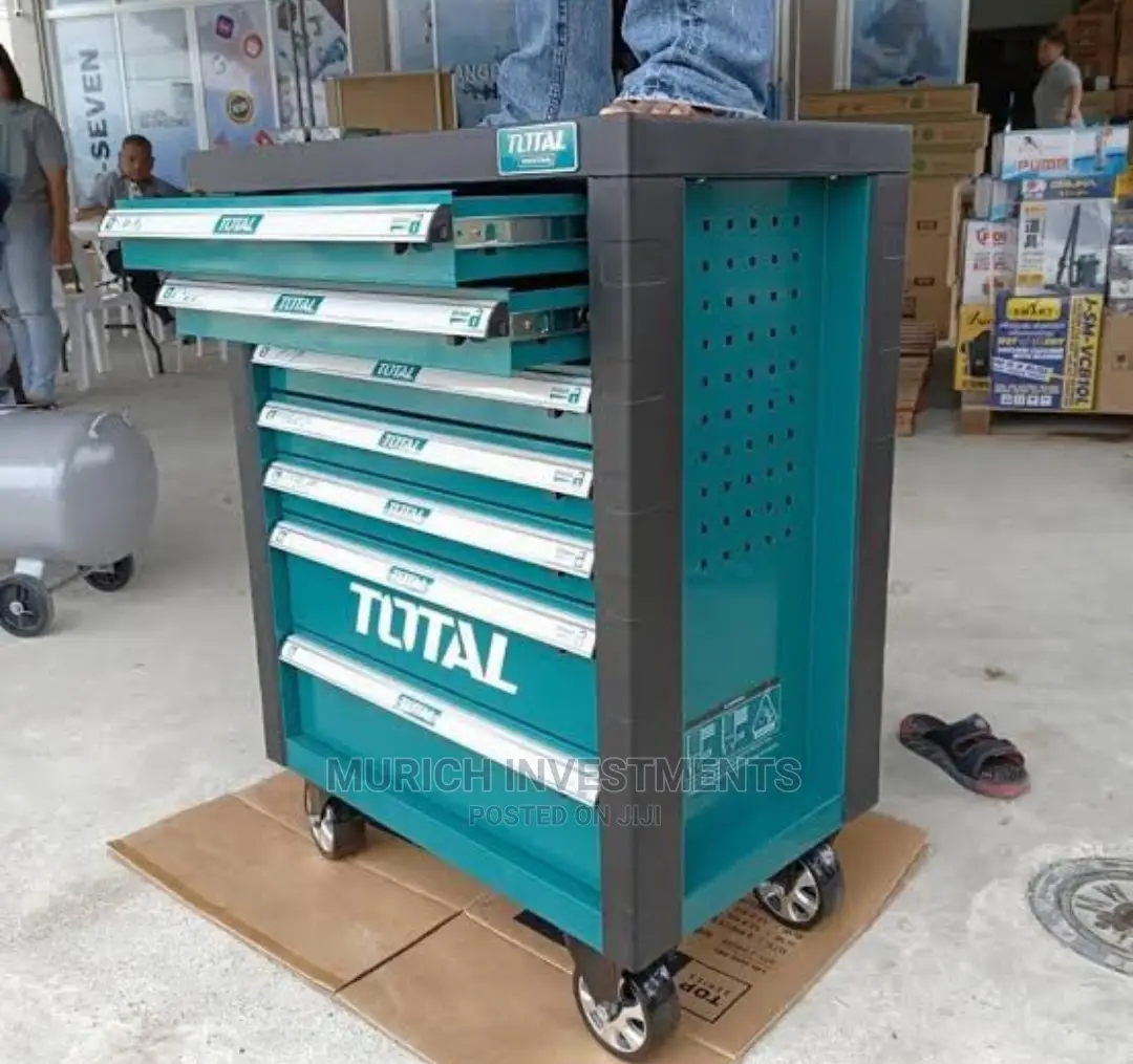 Total 7-Layer Tool Cabinet With 328 Pieces of Equipment