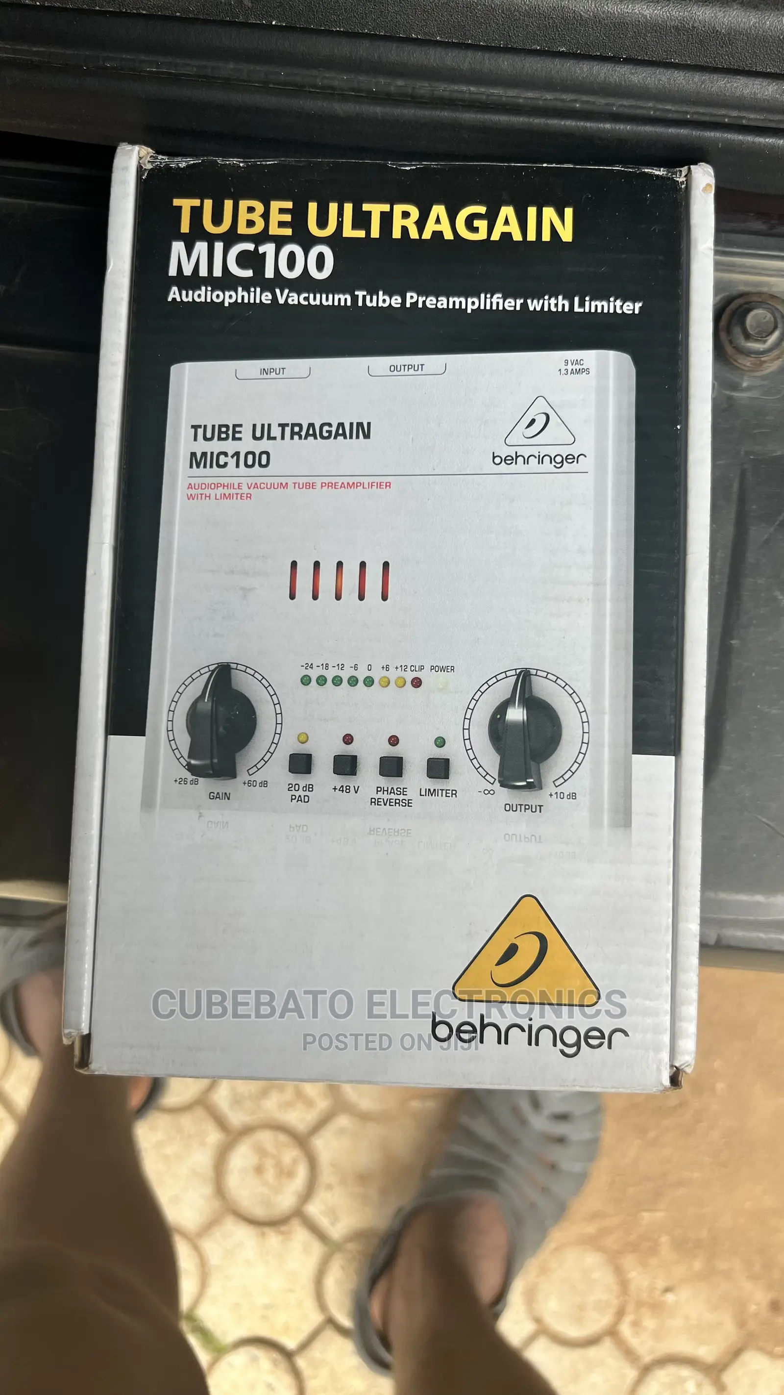 Behringer Tube Utragain Mic100