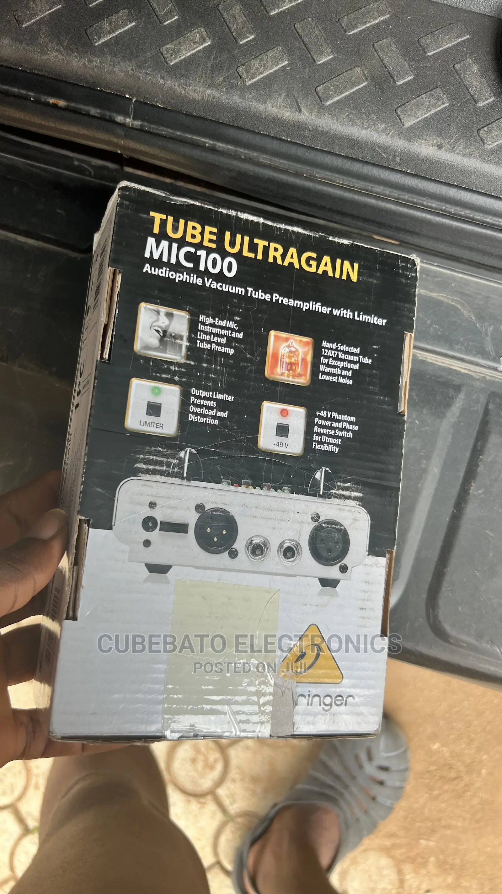 Behringer Tube Utragain Mic100
