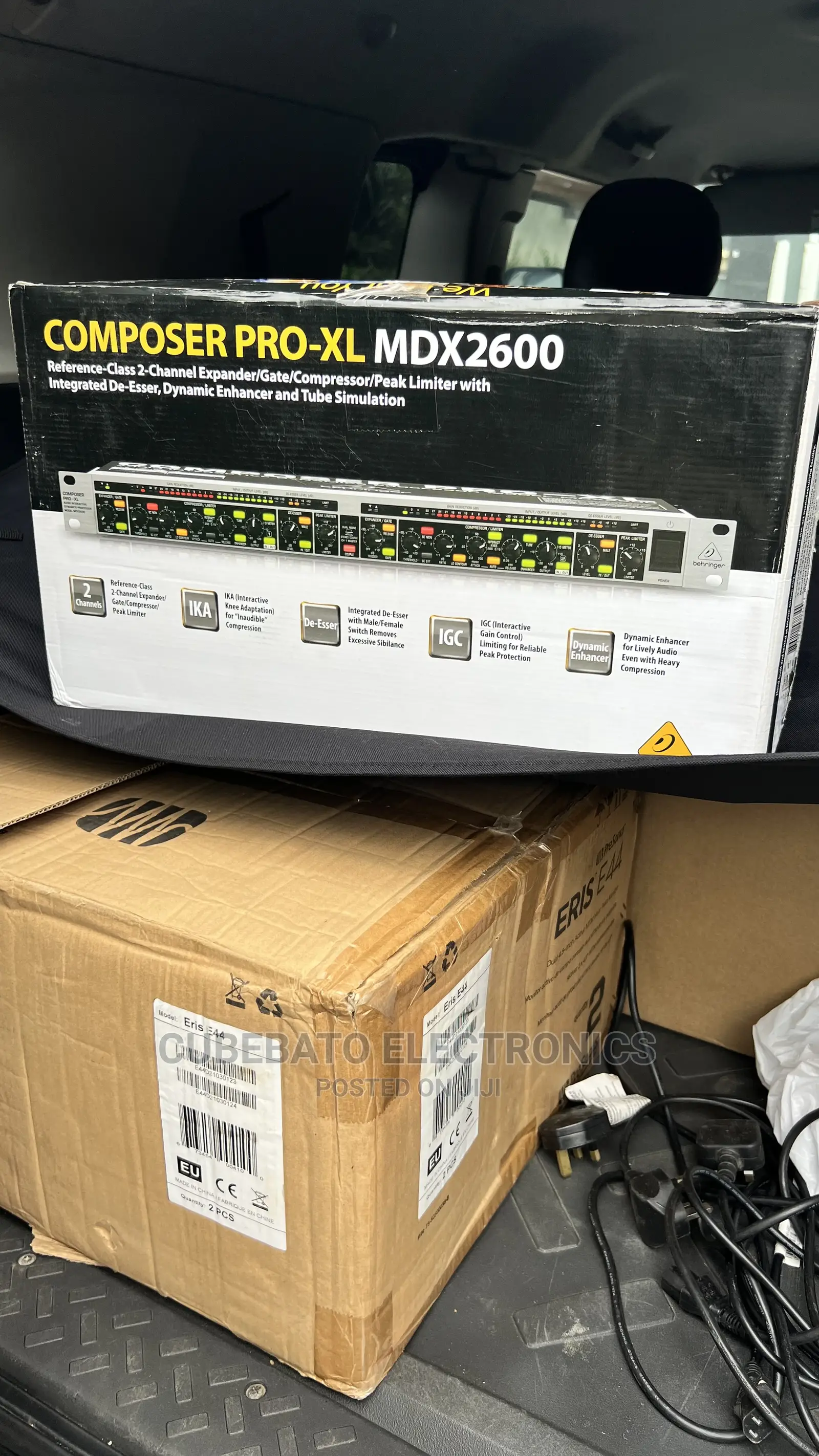 Behringer Composer Xl Mdx2600 Compressor