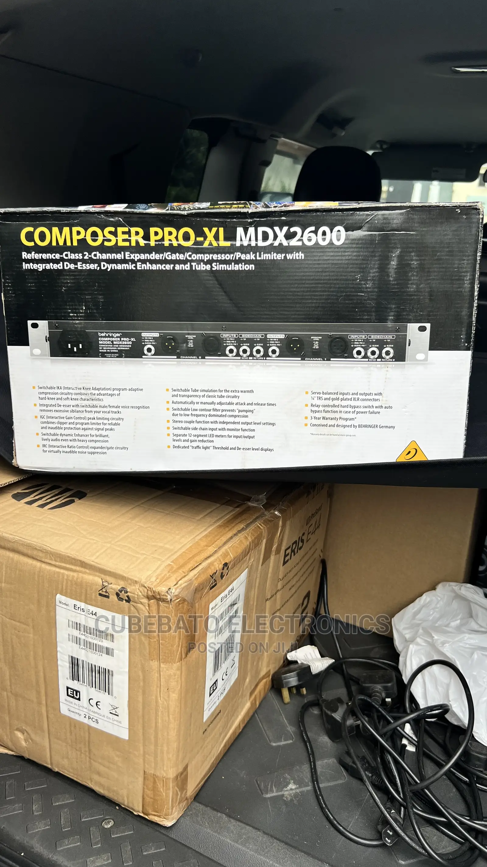 Behringer Composer Xl Mdx2600 Compressor