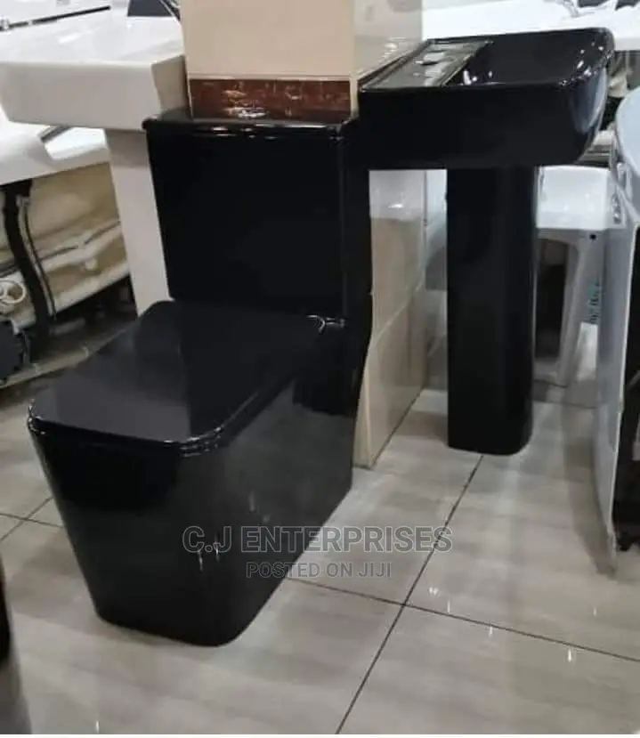 Black Color Wc Set (Turkey )