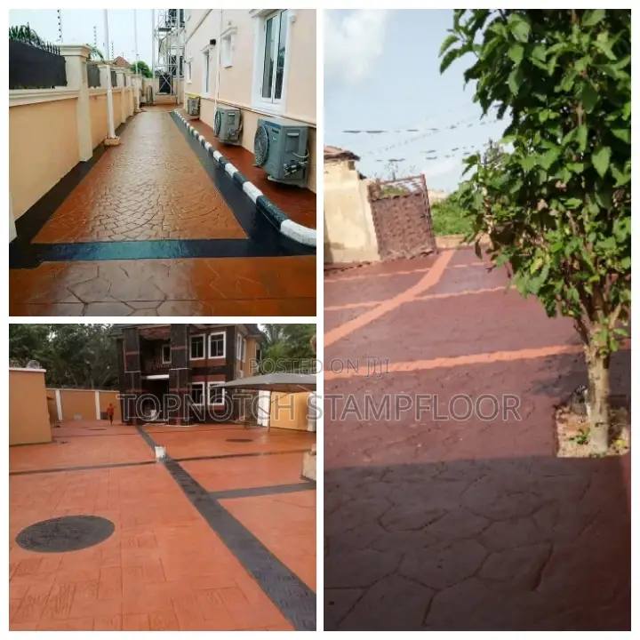 Standard Concrete Floor Stamp Floor