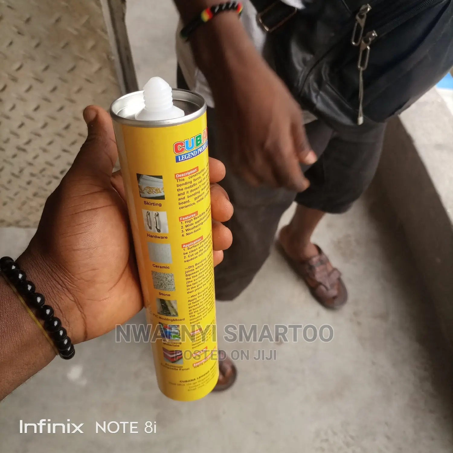 Cubana Silicone Sealant for Iron