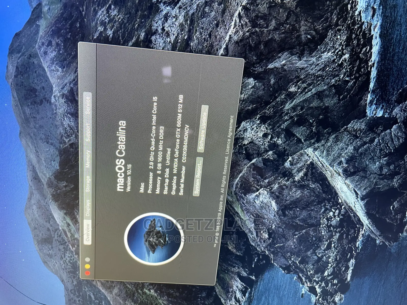 Desktop Computer Apple iMac 8GB Intel Core I5 HDD 1T