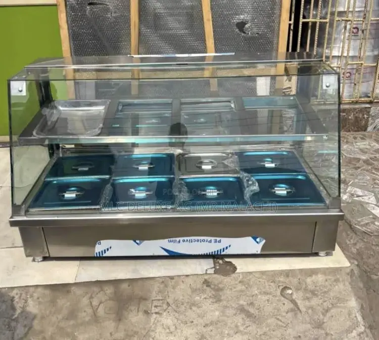 FOOD DISPLAY WARMER/Bain Marie(Up Nd Down)Size:3,4,5,6plates