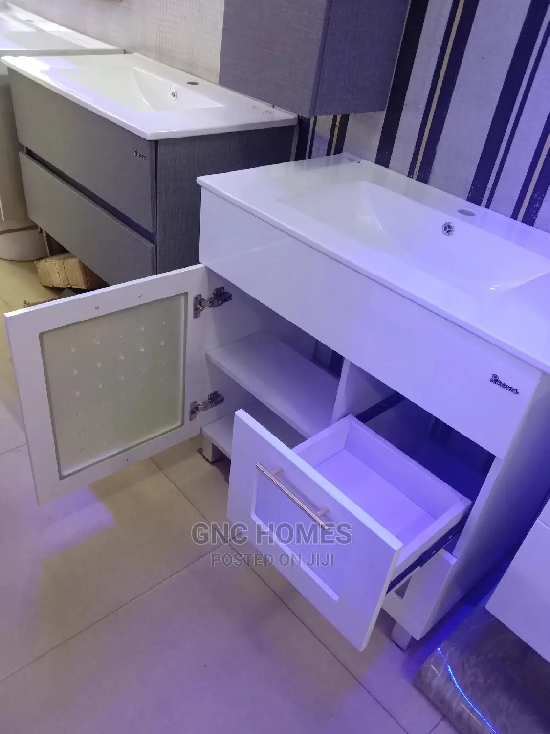 3 Door Carbinet Basin Original PVC