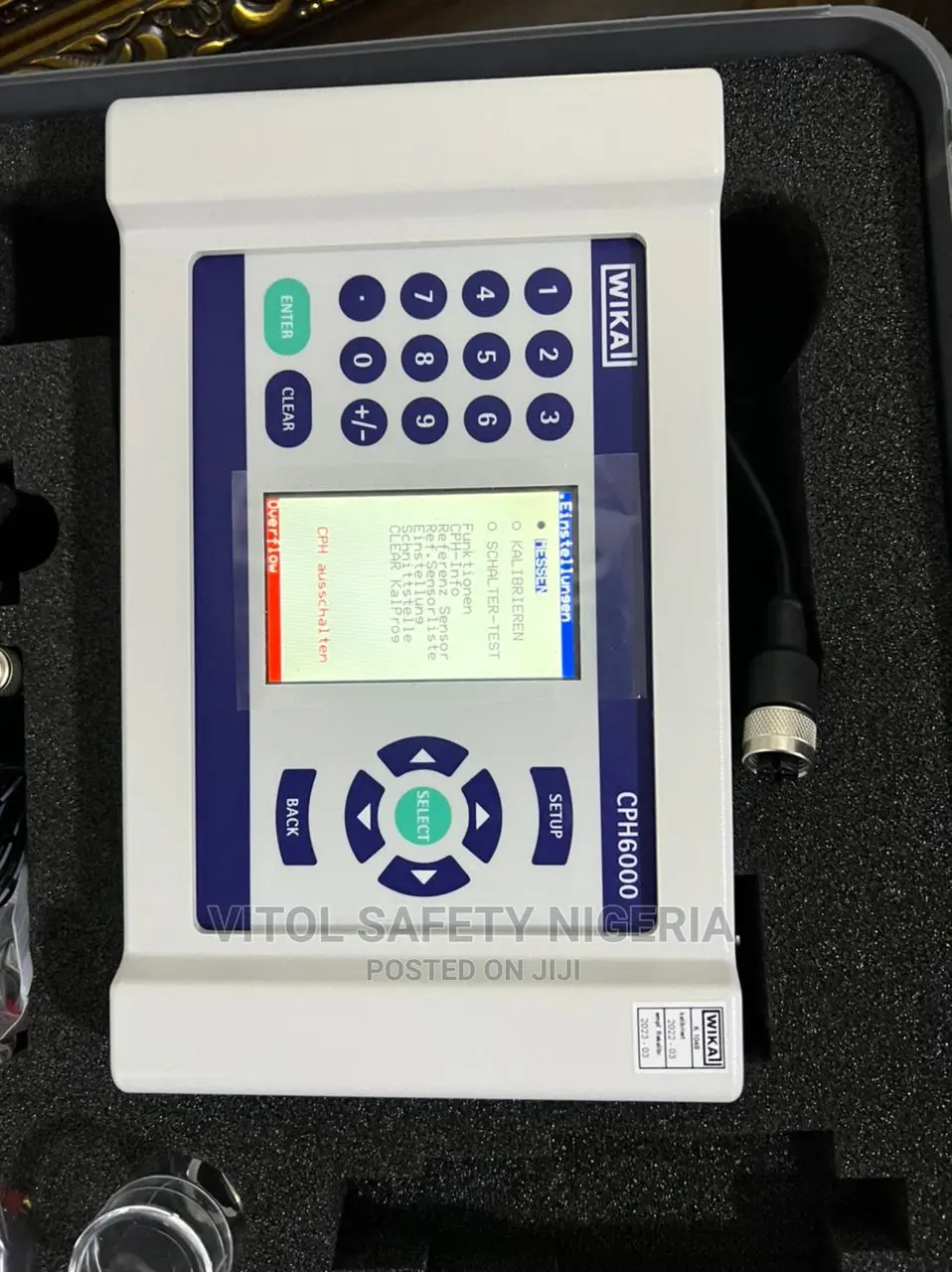 Process Calibrator, Model CPH6000