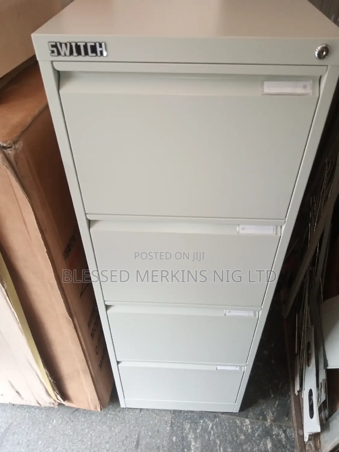 Steel Filling Cabinet 4 Drawers