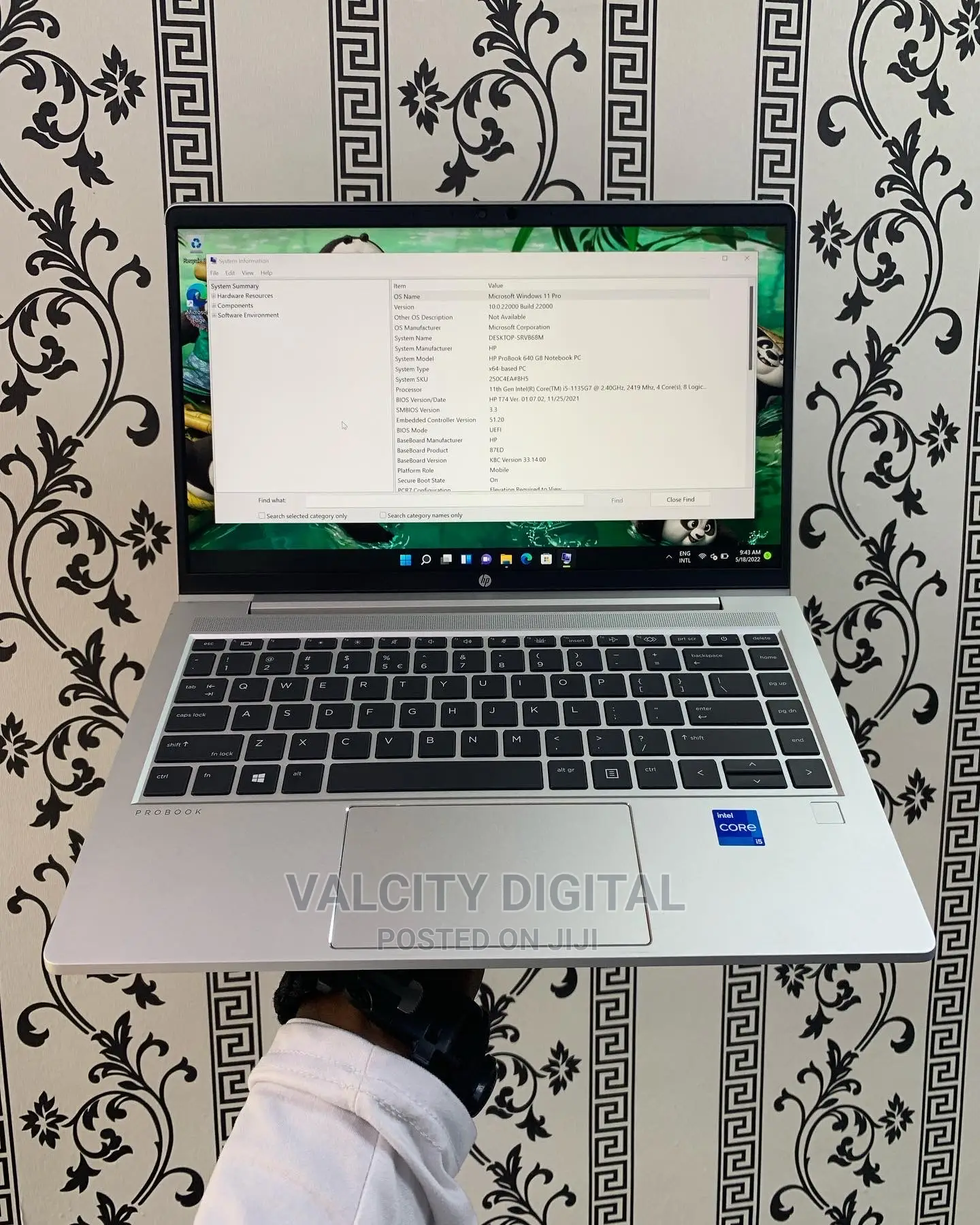 Laptop HP ProBook 640 G5 16GB Intel Core I5 SSD 512GB