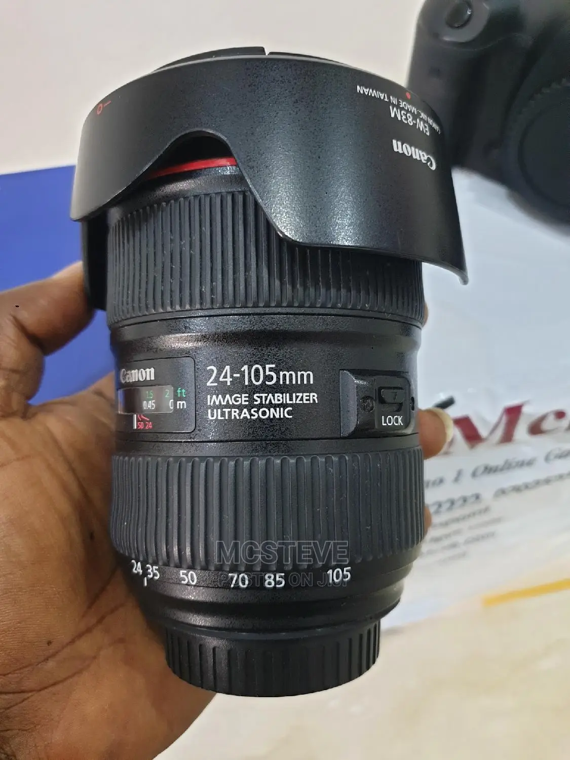 Canon EOS 5D Mark IV Camera With 24 - 105MM Ultrasonic Lens