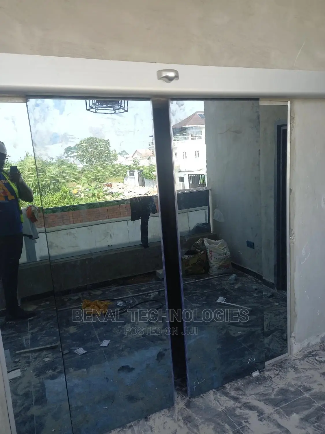 Affordable Sensor Automatic Sliding Glass Door in Nyanya