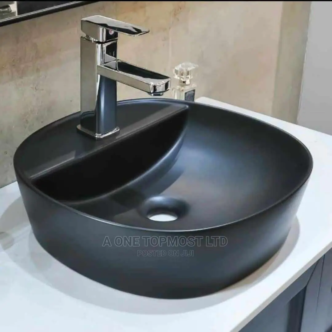 Black Countertop Basin