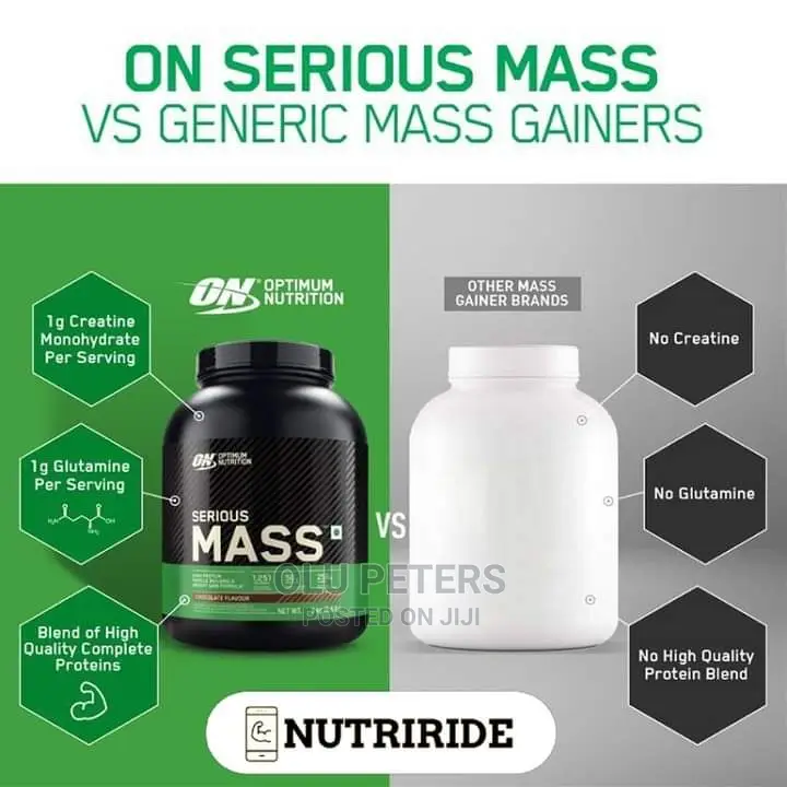 Serious Mass Gainer Vanilla 6lbs