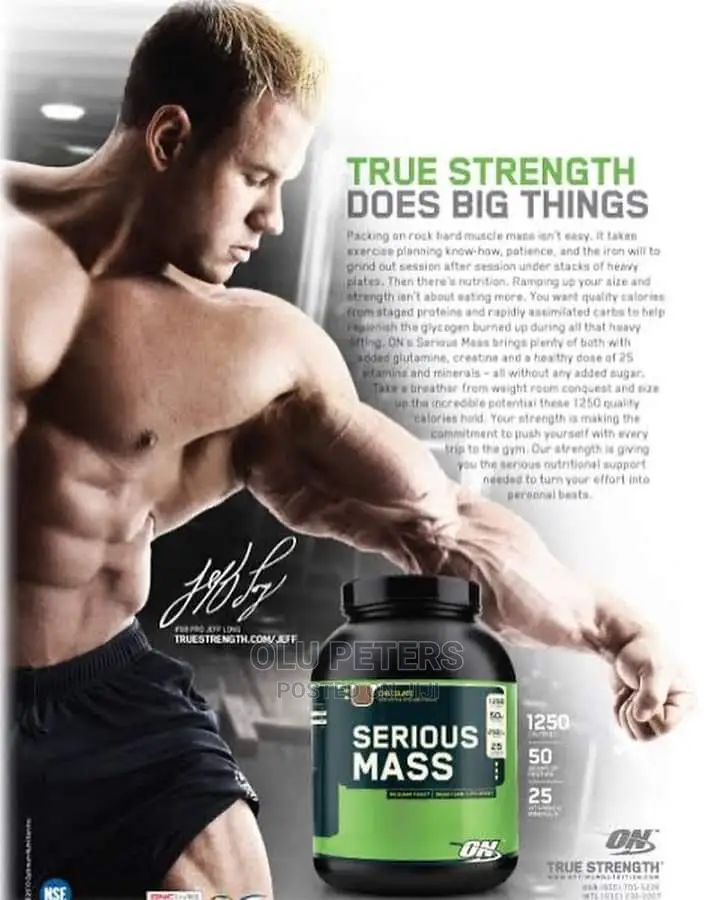 Serious Mass Gainer Vanilla 6lbs