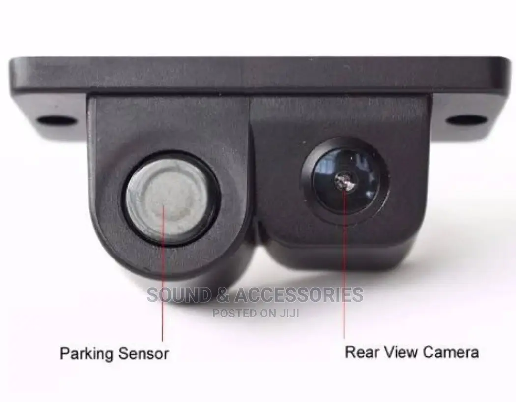 Car Rear View Camera Parking Assist Sensor - 2 in 1