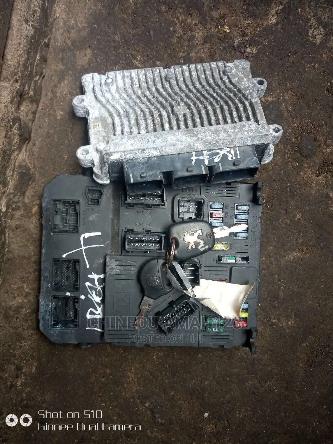 Complete Set of Brain Box for Peugeot 206