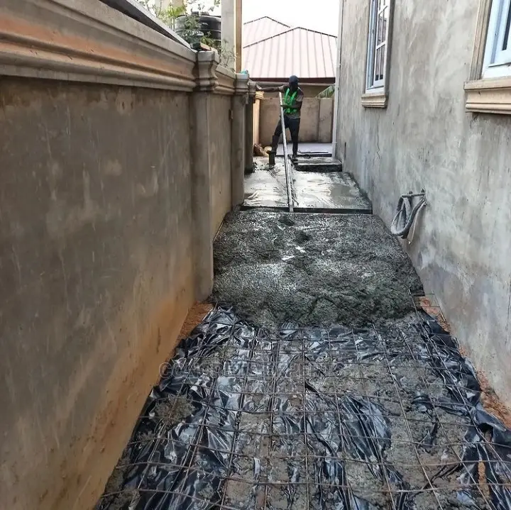 Paterned Stamped Concrete Floor
