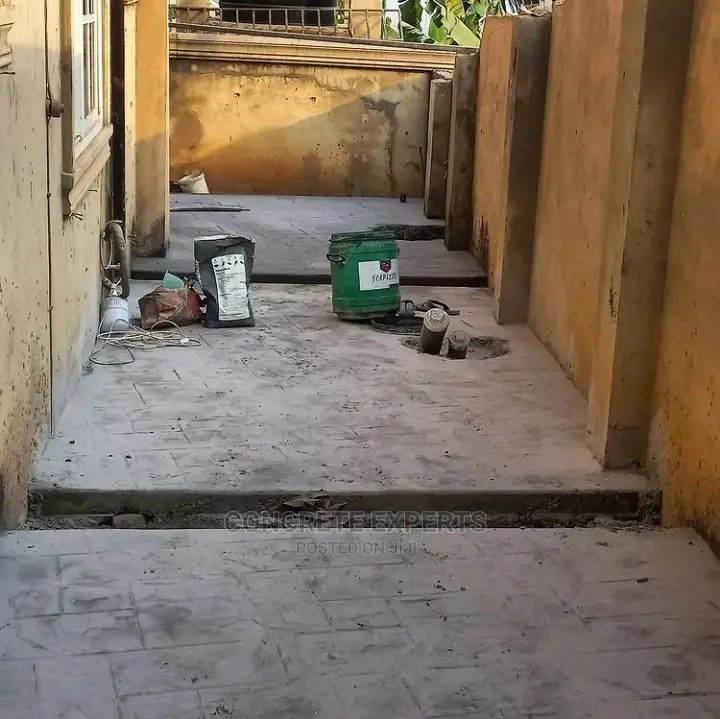 Paterned Stamped Concrete Floor