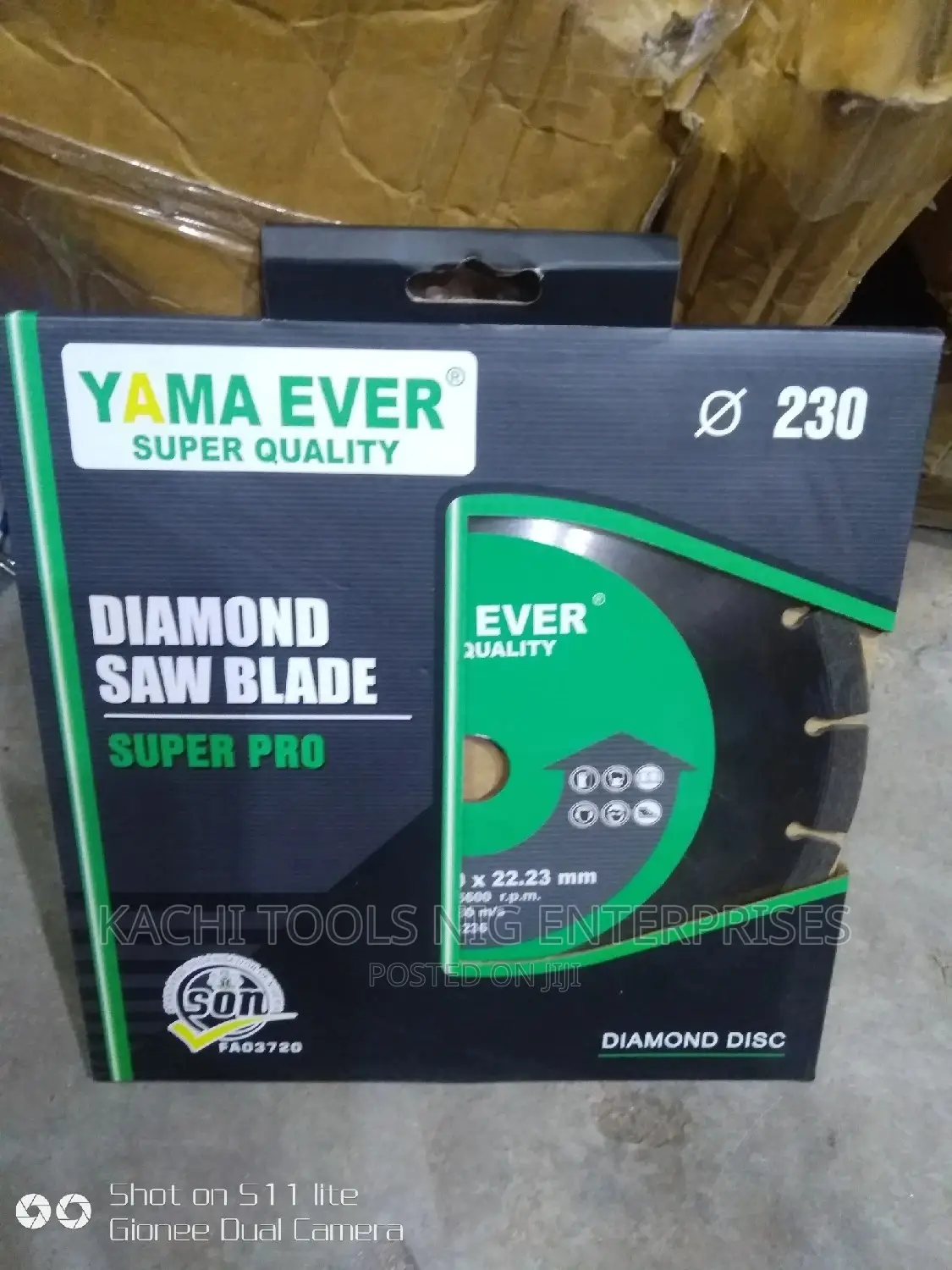 Original 9" Diamond Concrete Cutting Disc