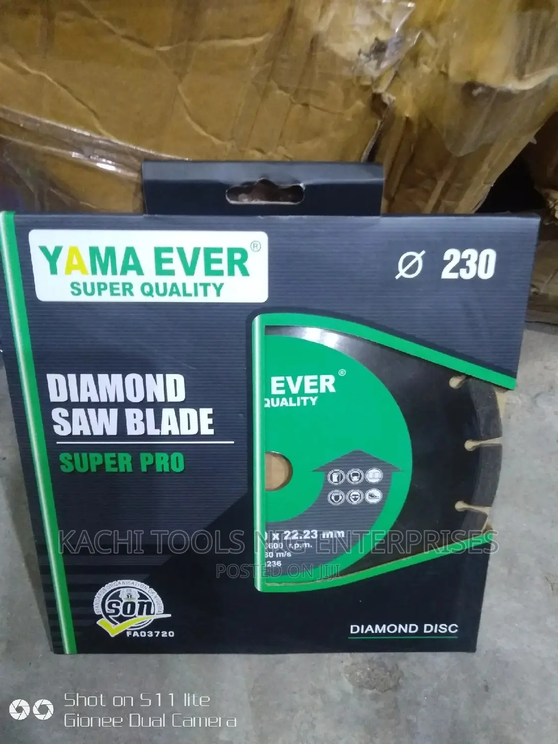 Original 9" Diamond Concrete Cutting Disc