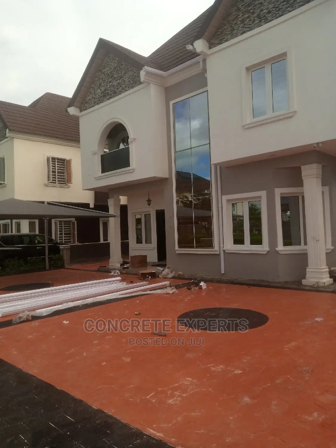 Lekki Ajah Stamped Concrete